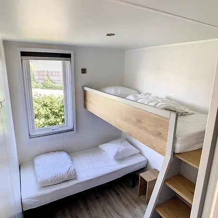Mobil-home 6 Pers, 3 Chambres, Piscine Chauffee, A 200m, Terrasse Couverte - Fr-1-361a-12