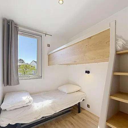 Mobil-home 6 Pers, 3 Chambres, Piscine Chauffee, A 200m, Terrasse Couverte - Fr-1-361a-12 *